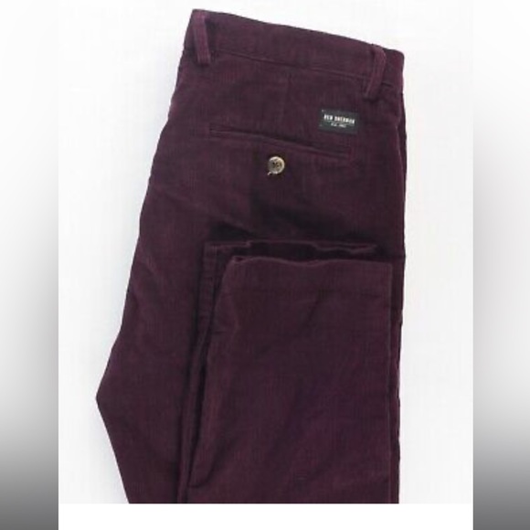 Ben Sherman EC1 Slim Fit Corduroy Pants - Picture 2 of 12